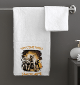 Music Makes You Alive Bath Towel - Beyond T-shirts
